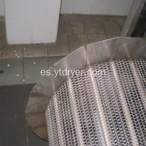 Emamectin benzoate vacuum conveyor belt dryer machine